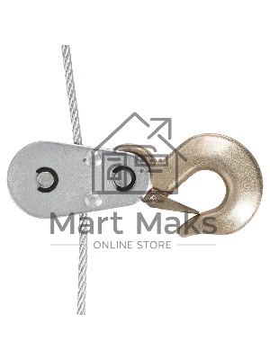 Лебедка рычажная Matrix тяга - 2 т, подъем - 0,8 т, одинарное храповое колесо