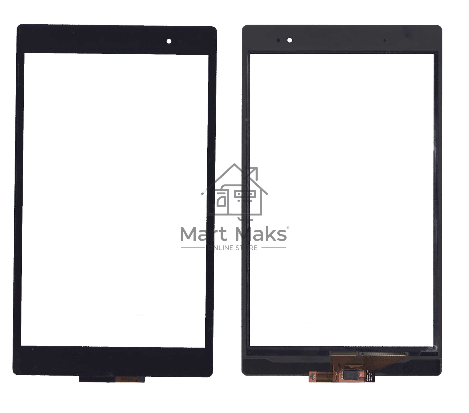 Сенсорное стекло (тачскрин) для Sony Xperia Tablet Z3 Compact, черное