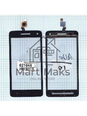 Сенсорное стекло (тачскрин) для Micromax A120 Canvas 2 Colors черное
