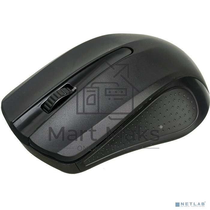 Мышь беспроводная ExeGate Professional Standard SR-9023 черный, 1200 dpi, радиоканал, USB, кнопки - 3