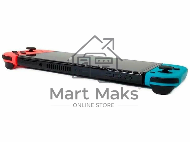 Игровая приставка Nintendo Switch OLED сине-красный
