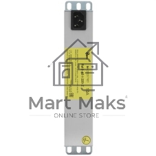 Блок розеток ЦМО Rem-10 без шнура с выкл., 3 Schuko, вход IEC 60320 C14, 10A, алюм., 10