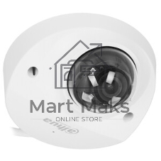Уличная мини-купольная IP-видеокамера SmartDualLight Dahua DH-IPC-HDBW2249FP-AS-IL-0280B 2Мп, 1/2.8” CMOS, объектив 2.8мм, видеоаналитика, микрофон, ИК 30м, LED 30м, IP67, IK10, металл