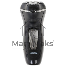 Электробритва Centek CT-2166 (хром/черный) ротор, АККУМУЛЯТОР + РАБОТА ОТ СЕТИ,триммер