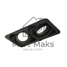 Комплект встраиваемого светильника Ambrella light XC7664001 SBK черный песок MR16 GU5.3 (C7664, N7021)
