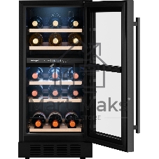 Винный шкаф встраиваемый Weissgauff WWCI-26 DB DualZone