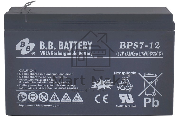 Батарея B.B.Battery BPS 7-12 (12V 7Ah)