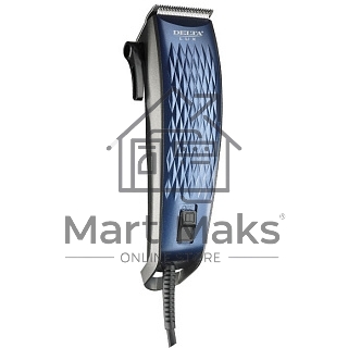 Машинка для стрижки Delta LUX DE-4202 синий, 7 Вт, 4 съемных гребня (24)