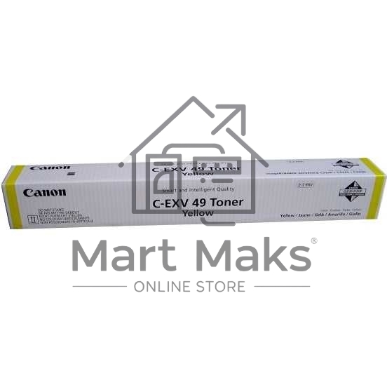 Картридж лазерный Canon C-EXV49Y (8527B002) желтый (19 000 стр.) для iR-ADV C33xx