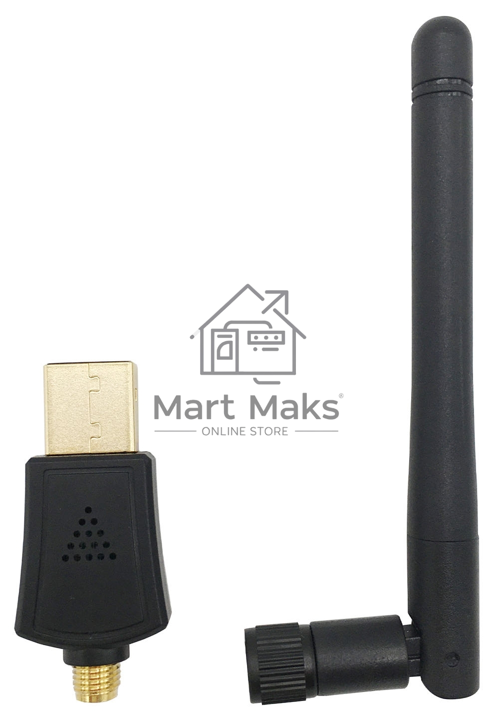 Сетевой адаптер WiFi Digma DWA-AC600E AC600 USB 2.0 (ант.внеш.съем) 1ант. (упак.:1шт)