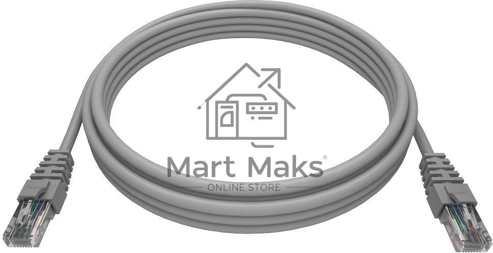 Патч-корд NTSS NTSS-PC-UTP-RJ45-6-1.0-LSZH-GY NTSS-PC-UTP-RJ45-6-1.0-LSZH UTP RJ-45 вил.-вилка RJ-45 кат.6 1м серый LSZH (уп.:1шт) 24AWG