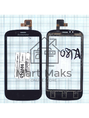 Сенсорное стекло (тачскрин) для Lenovo A780 черное