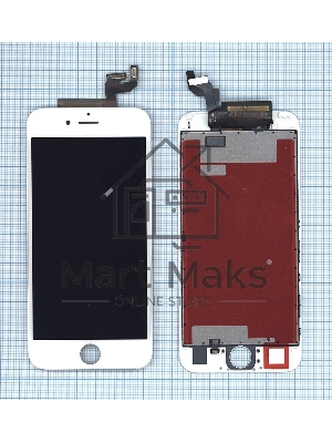 Дисплей для iPhone 6S в сборе с тачскрином (Foxconn) белый