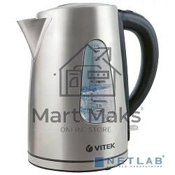 Чайник Vitek VT-7007 ST (нержавеющая сталь, 1,7 л, 2200 Вт)