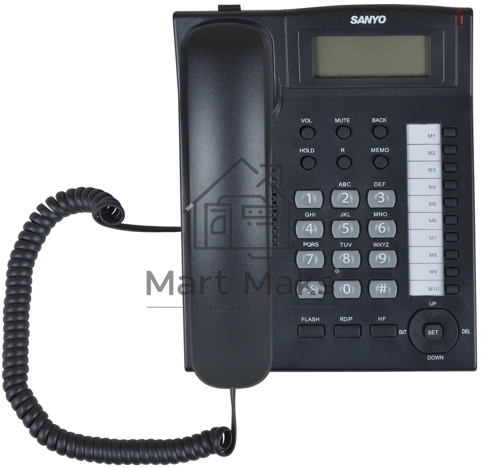 Телефон проводной SANYO RA-S517B черный