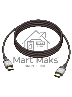 Кабель аудио-видео Digma HDMI (m)/HDMI (m) 3м. позолоч.конт. черный (D-HDMI-V2.0-3M)
