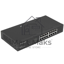 Коммутатор Mercusys MS116GS с 16 гигабитными портами для размещения на столе или в стойке
