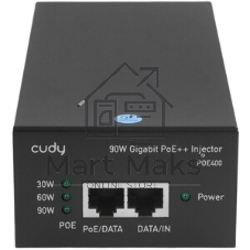 Инжектор PoE Cudy POE400 10/100/1000BASE-T 90Вт 56В(DC)
