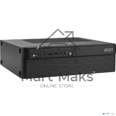 Мини ПК MSI Pro DP80 A14G-007BRU i5 14400 (2.5) Graphics CR без ОС 2xGbitEth WiFi BT 120W черный (936-B20821-013)