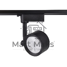 Трековый однофазный светодиодный светильник Ambrella light GL6392 BK черный LED 12W 4200K 24°