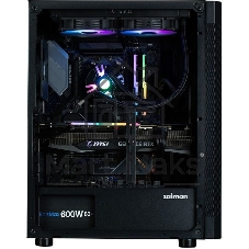 Компьютерный корпус MidiTower Zalman I4 черный (ATX, MESH, 2x3.5