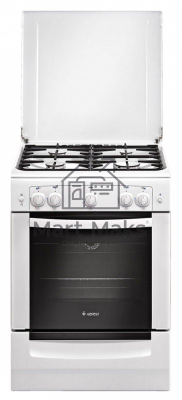 Плита газовая Gefest ПГ 6100-01 белый, конфорок 4 шт, духовка 52 л, 60 см x 85 см x 60 см Плита газовая Gefest ПГ 6100-01 белый, конфорок 4 шт, духовка 52 л, 60 см x 85 см x 60 см