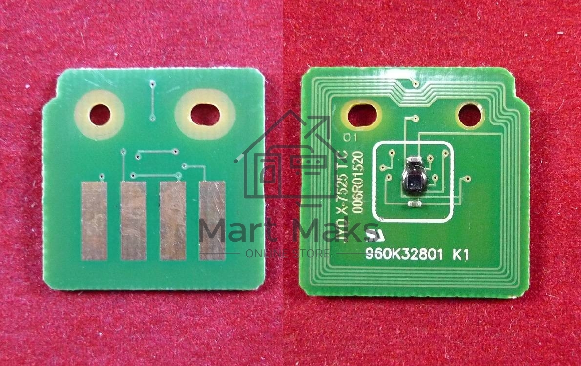Чип ELP для Xerox WorkCentre 7525/7530/7535/7545/7556/7855 Cyan (006R1520) 15K (Китай)