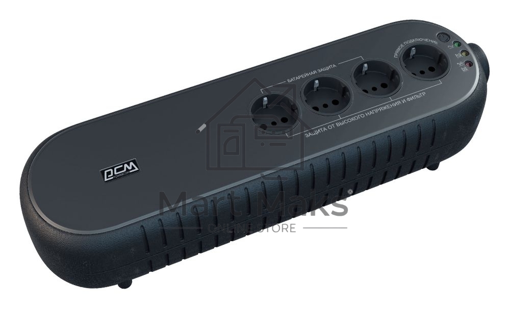 Источник бесперебойного питания Powercom WOW 700U 350Вт 700ВА черный