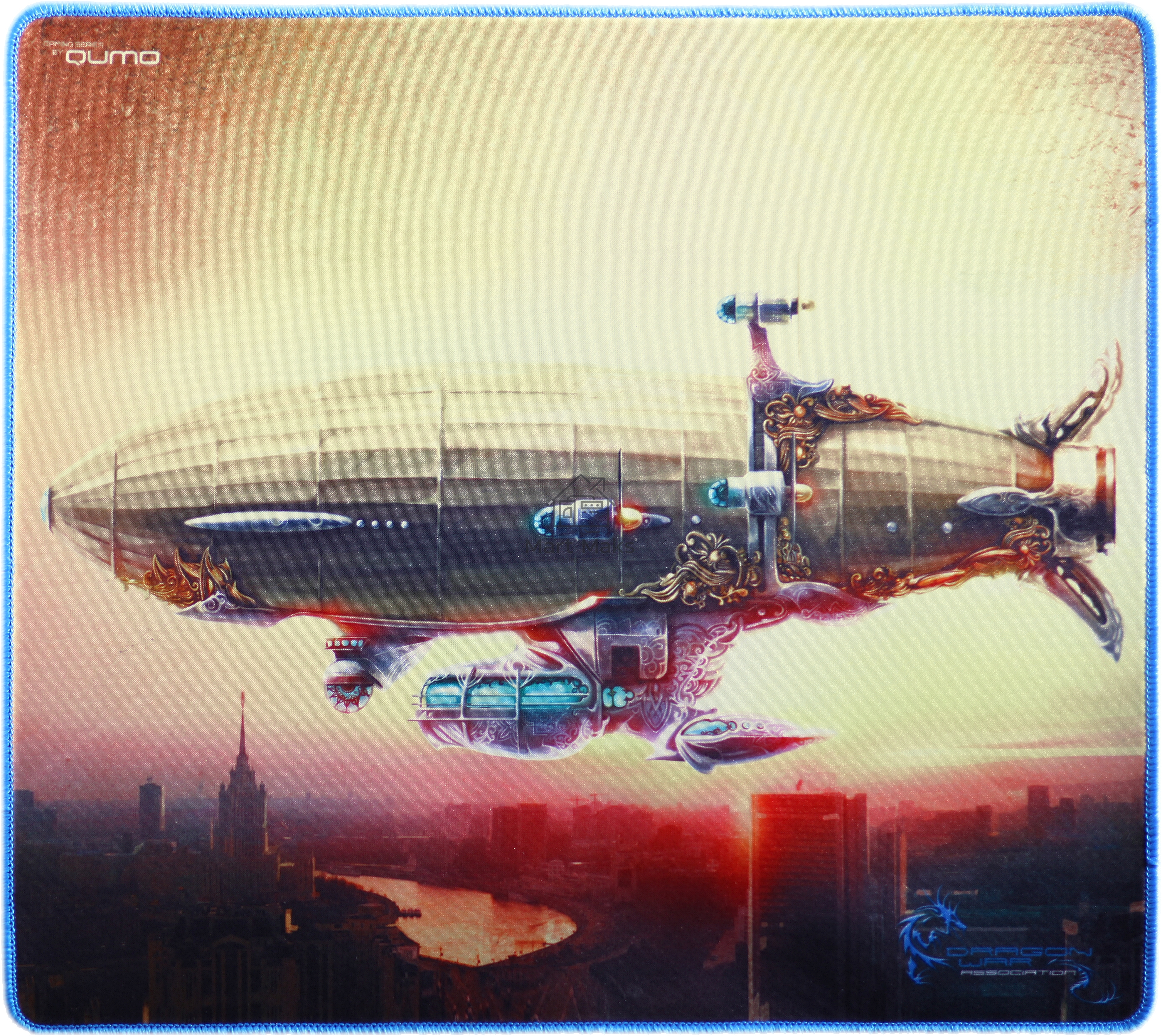 КоврикQumo Moscow Zeppelin для мыши, 400*355*3