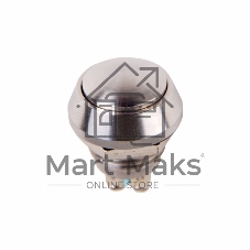 Кнопка антивандальная Rexant Ø12 Б/Фикс (2с винт) (ON)-OFF сфера