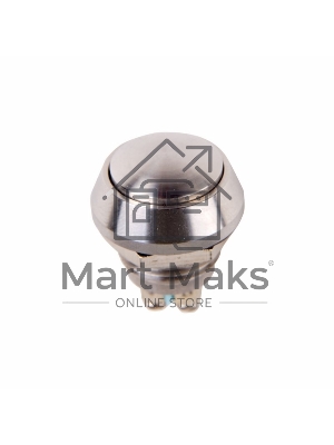 Кнопка антивандальная Ø12 Б/Фикс (2с винт) (ON)-OFF сфера Rexant