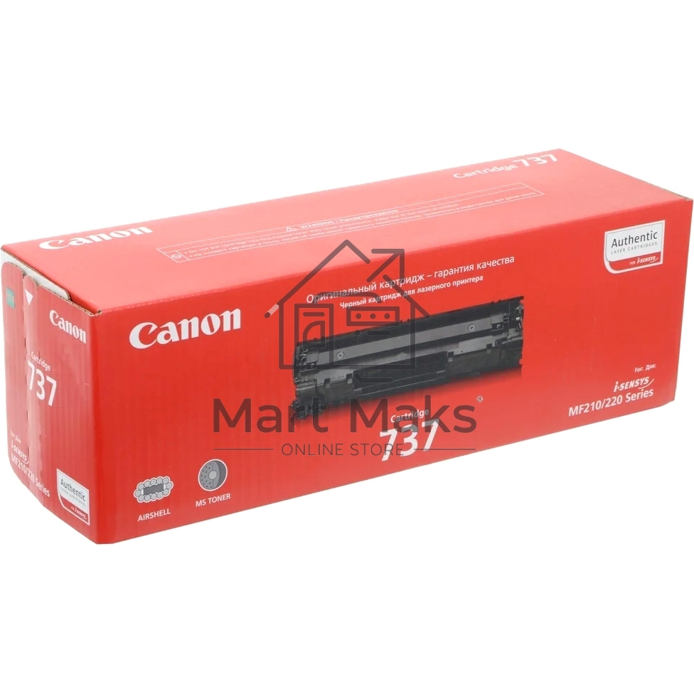 Картридж лазерный Canon 737 (9435B004) черный (2400 стр.) для Canon MF 211/212w/216n/217w/226dn/229dw/232w/237w/244dw/247dw/249dw