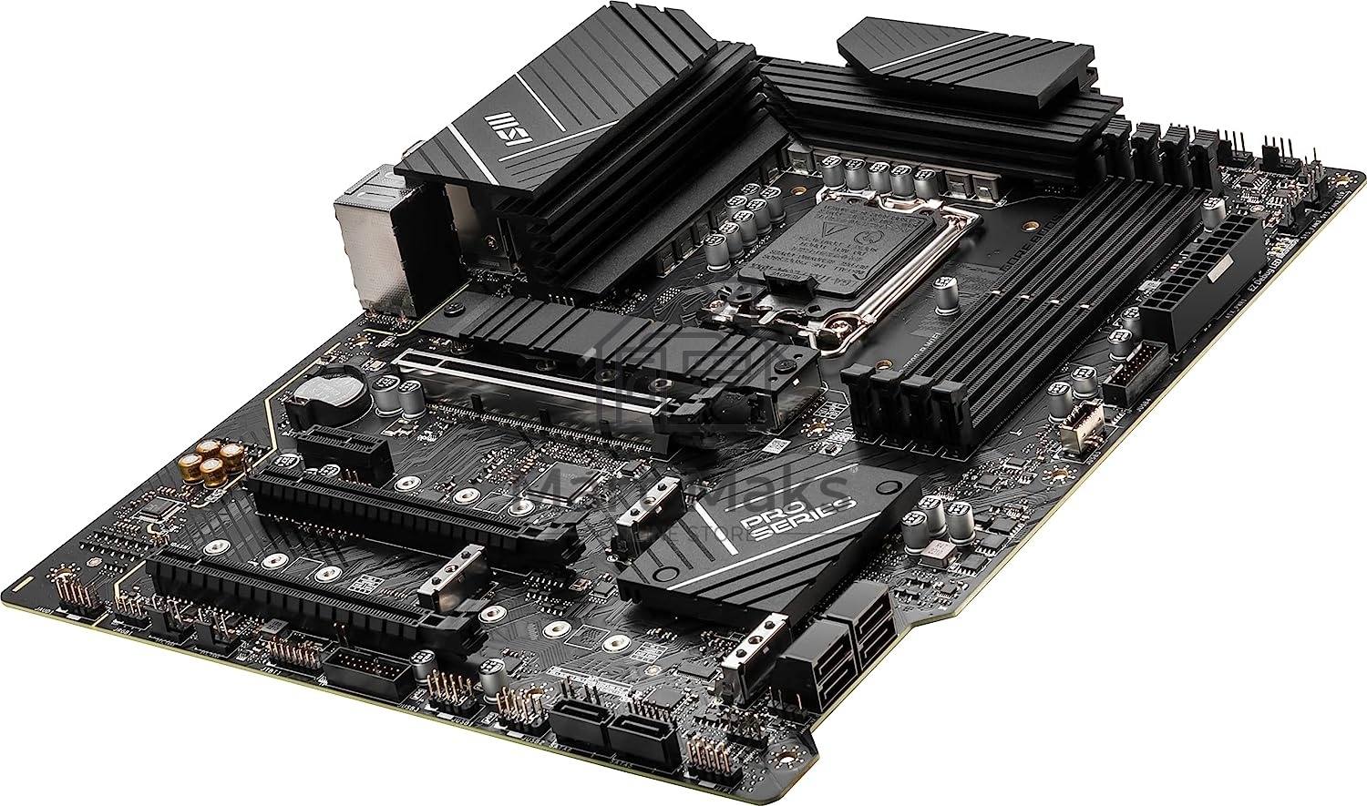 Материнская плата MSI PRO Z790-P WIFI, LGA 1700, Intel Z790, 4xDDR5, 6xSATA, 4xM.2, 1xPCIe 5.0 x16, 1xPCIe 4.0 x16, 1xPCIe 3.0 x16, 1xPCIe x1, 1xHDMI, 1xDP, 1x2.5Gb LAN, 4xUSB-A 2.0, 2xUSB-A 3.2 Gen 1, 1xUSB-A 3.2 Gen 2, 1xUSB-C 3.2 Gen 2x2, 6x3.5мм, 7.1,