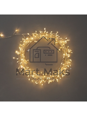 Гирлянда Neon-night роса Фейерверк с контроллером 20м, 500LED, цвет свечения теплый белый, на катушке