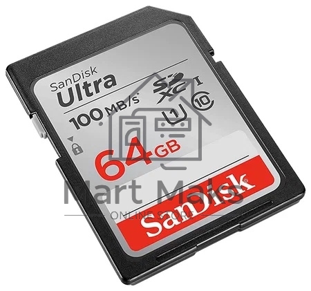 Карта памяти SANDISK SDXC 64GB UHS-I SDSDUNB-064G-GN6IN