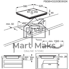 Индукционная варочная панель Electrolux CIR60433