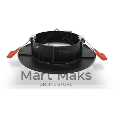 Светильник Ambrella light TN1312 SBK/FR черный песок/белый матовый GU5.3 D98*45