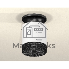 Светильник Ambrella Light XS7401084 SWH/PBK/BK белый песок/черный полированный/тонированный MR16 GU5.3 (N7926, C7401, N7192)