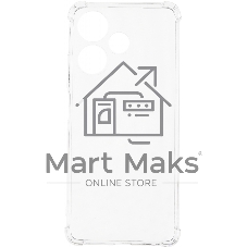 Чехол (клип-кейс) BoraSCO для Infinix Hot 30 Bumper Case прозрачный (72317)