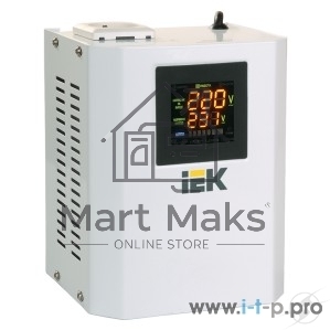 Стабилизатор напряжения Boiler 0.5кВА ИЭК IVS24-1-00500