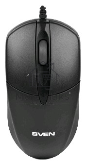 Мышь проводная SVEN RX-112 черный, 800 dpi, USB, кнопки - 3