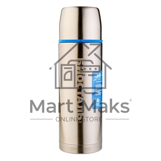 Термос Biostal Авто (1 литр) с термочехлом, стальной