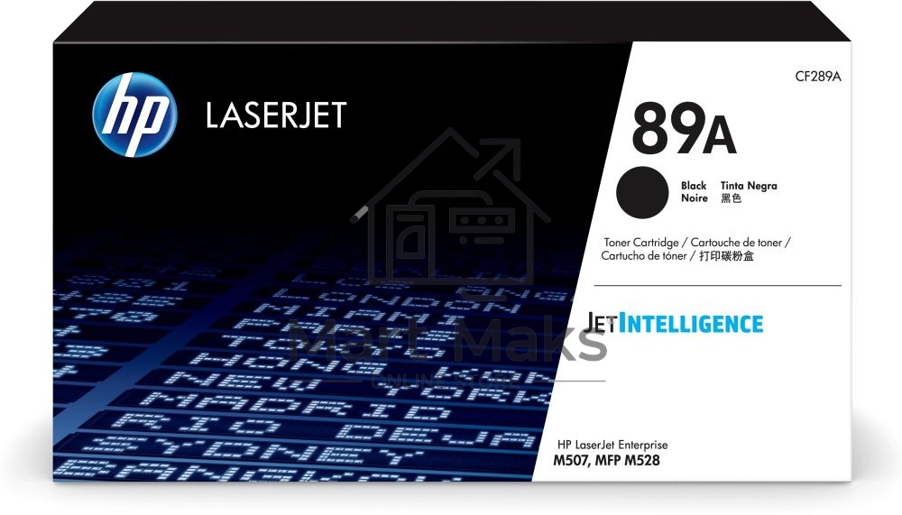 Картридж лазерный HP 89A CF289A черный для HP LJ M507/MFP M528 (5000стр.)