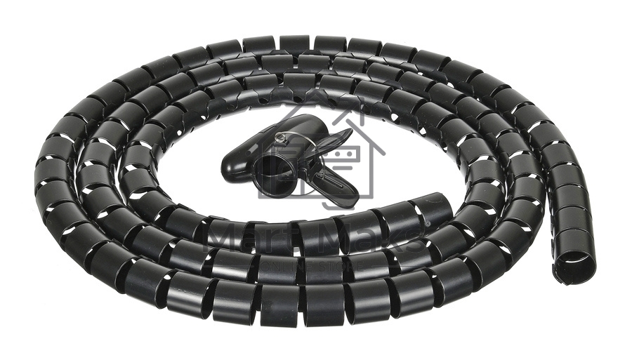 Кабельный органайзер Buro BHP CG252B Spiral Hose 25x2000mm черный
