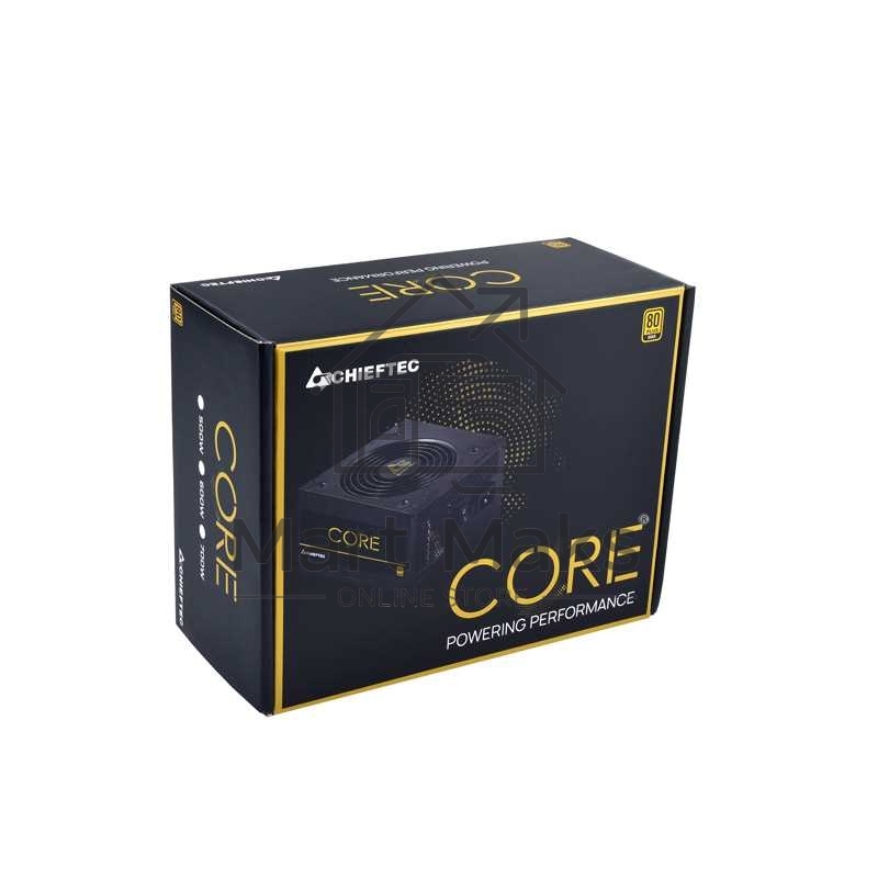 Блок питания Chieftec BBS-600S, 600Вт, 80 PLUS Gold, 120мм, черный