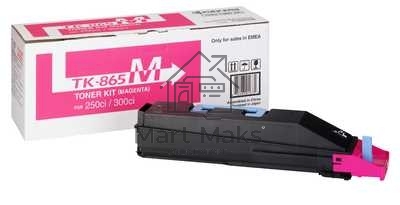 Картридж лазерный Kyocera TK-865M (1T02JZBEU0) пурпурный для TASKalfa 250ci/300ci 12000 стр.