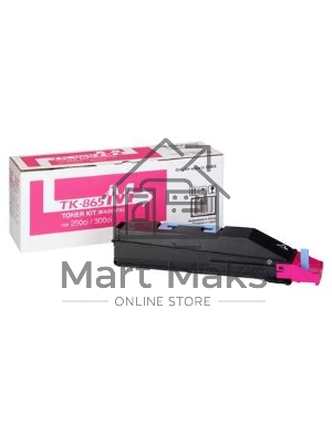 Картридж лазерный Kyocera TK-865M (1T02JZBEU0) пурпурный для TASKalfa 250ci/300ci 12000 стр.