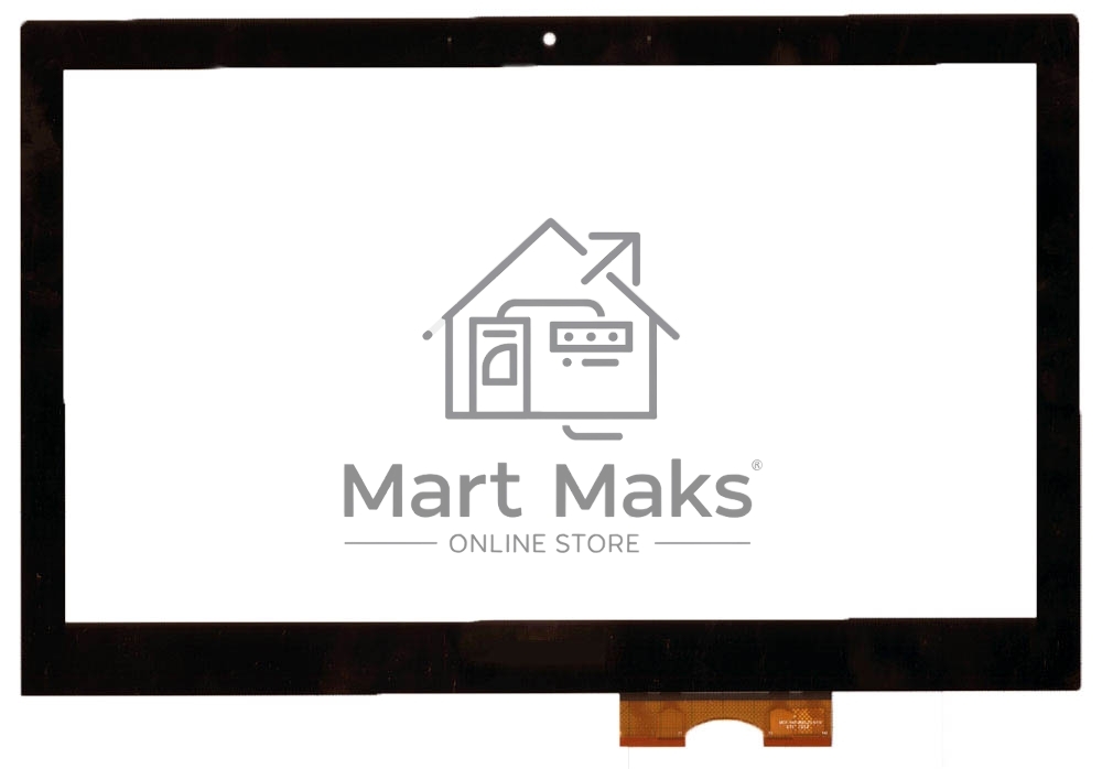 Сенсорное стекло (тачскрин) для Lenovo IdeaPad Z400 Touch MCF-140-0650, черное