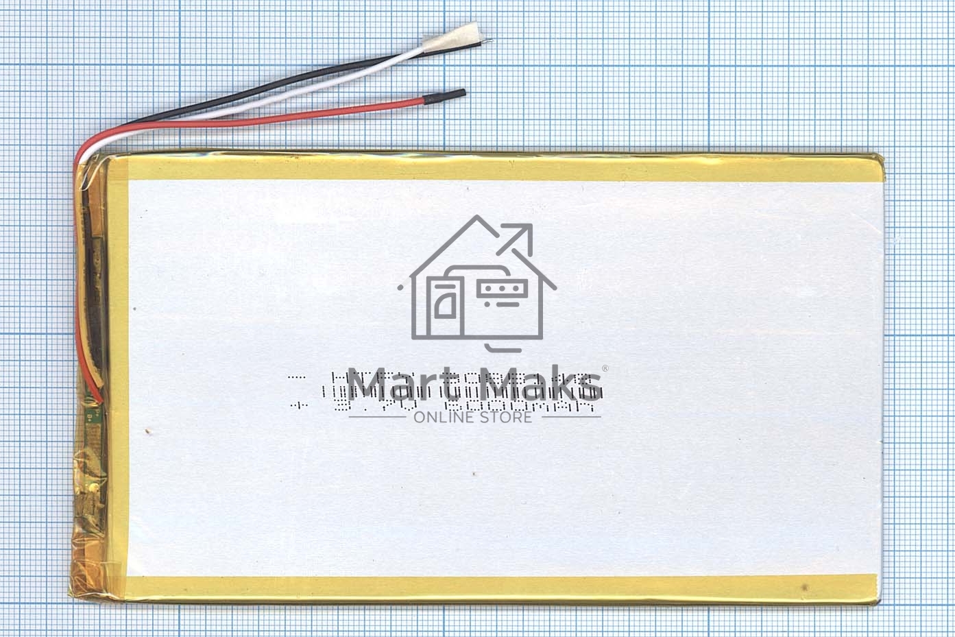 Аккумулятор Li-Pol (батарея) 3*85*148мм 3pin 3.7V/6000mAh