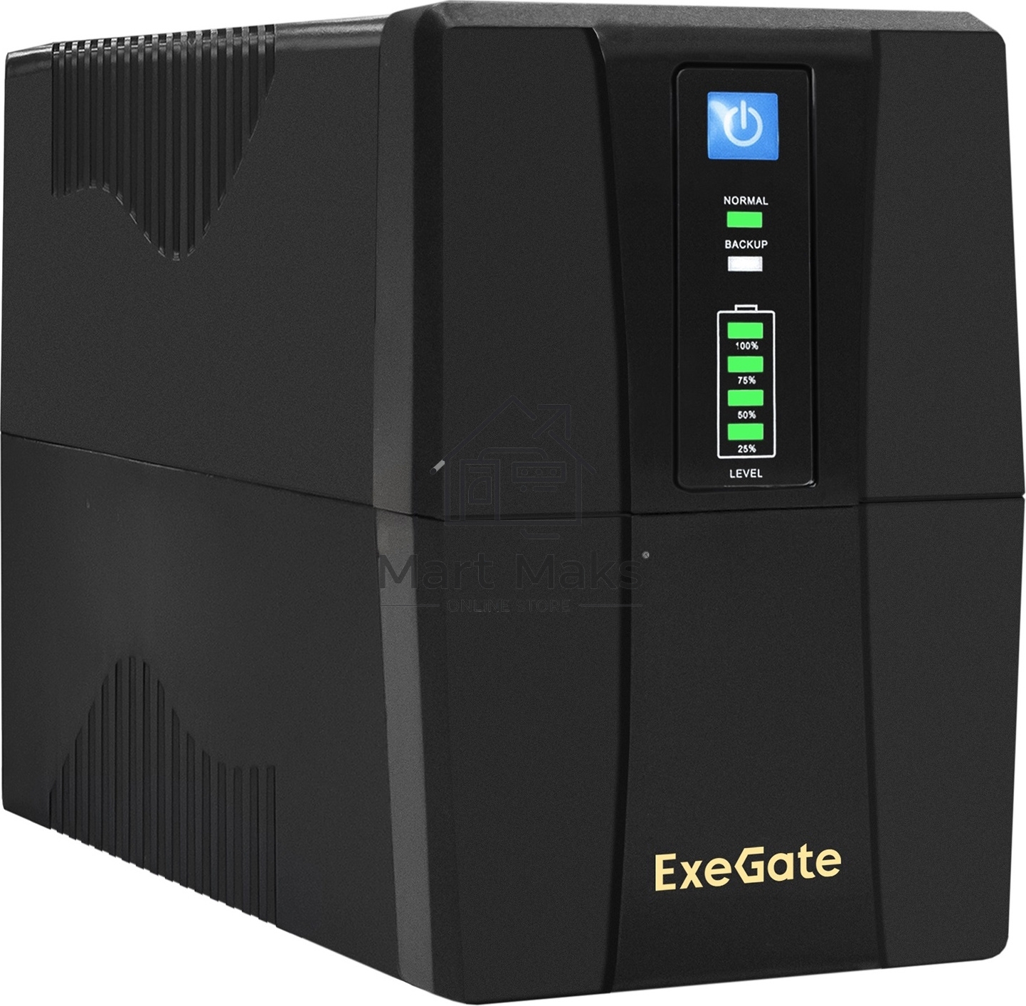 Источник бесперебойного питания ExeGate EX292774RUS SpecialPro UNB-800.LED.AVR.4C13.RJ.USB <800VA/480W, LED, AVR, 4*C13, RJ45/11, USB, металлический корпус, Black>
